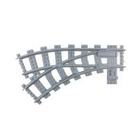 Wissel in bocht Links 90 graden R40